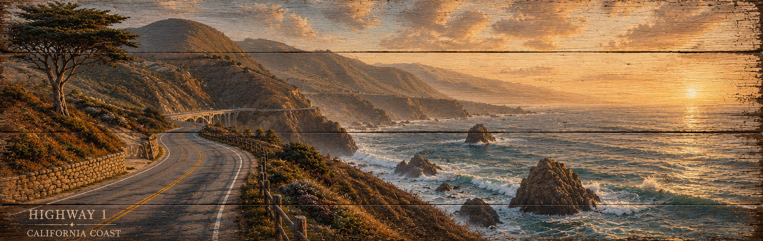Highway One 11.5 x 35