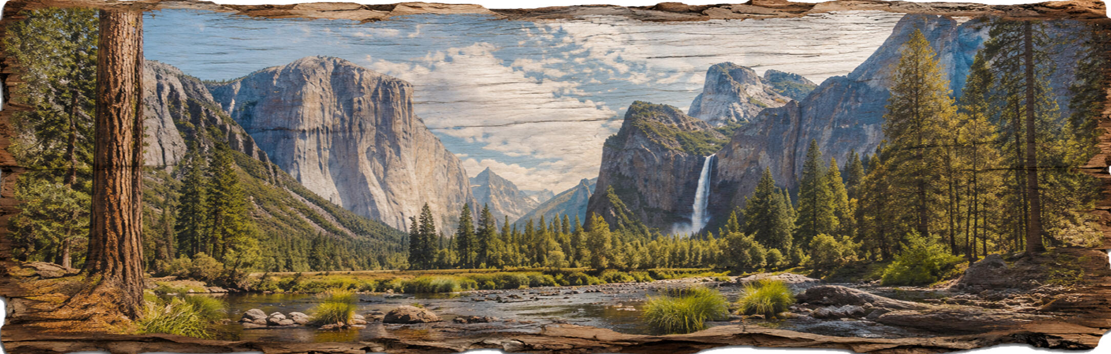 Yosemite Valley 11.5×35