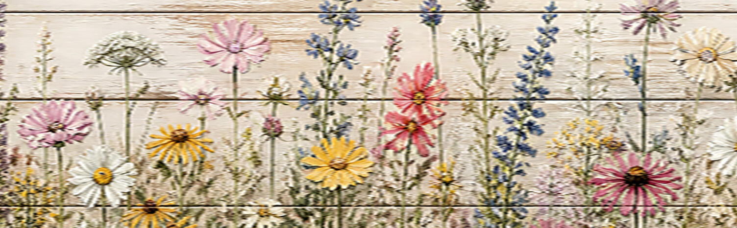 Wildflower Garden 11.5 × 35 Inches